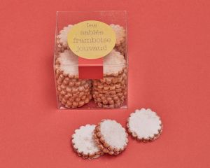 Les sablés framboise